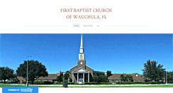 Desktop Screenshot of fbcwauchula.org